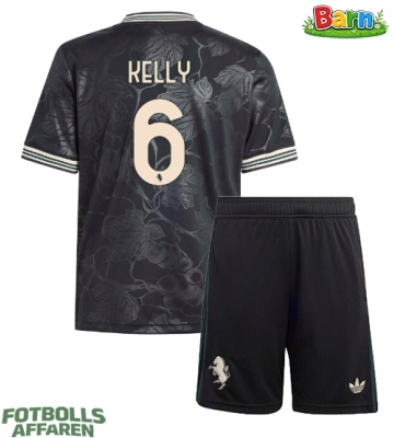 Juventus Lloyd Kelly #6 Tredjeställ Barn 2025-26 Kortärmad (+ Korta byxor)